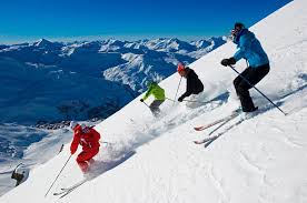 Skieen groep